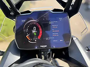 Used 2025 Triumph Tiger 900 GT Pro Red/Black - Interior and Exterior details 11