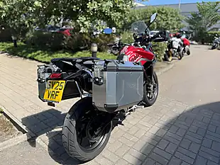 Used 2025 Triumph Tiger 900 GT Pro Red/Black - Interior and Exterior details 12