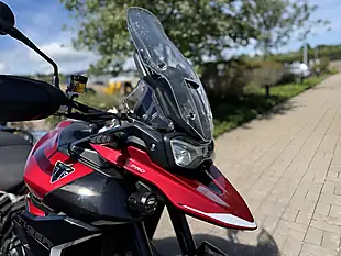 Used 2025 Triumph Tiger 900 GT Pro Red/Black - Interior and Exterior details 15