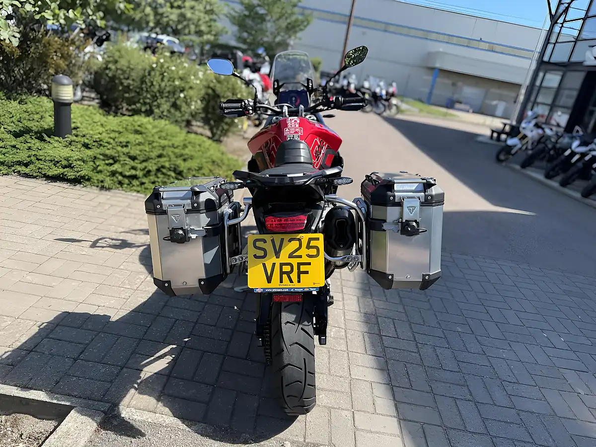 Used 2025 Triumph Tiger 900 GT Pro Red/Black - Interior and Exterior details 9