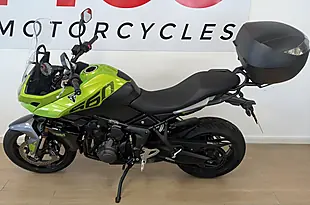 Used 2025 Triumph Tiger Sport 660 Adventure Green - Interior and Exterior details 15