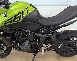 Used 2025 Triumph Tiger Sport 660 Adventure Green - Interior and Exterior details 18