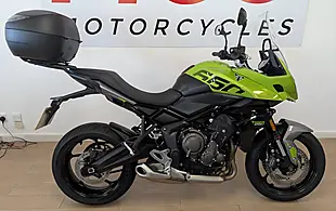 Used 2025 Triumph Tiger Sport 660 Adventure Green - Interior and Exterior details 2
