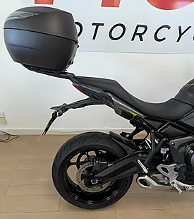 Used 2025 Triumph Tiger Sport 660 Adventure Green - Interior and Exterior details 4