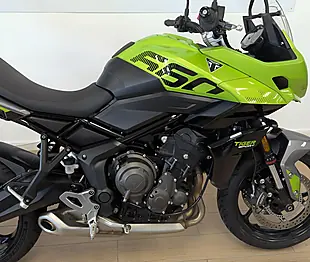 Used 2025 Triumph Tiger Sport 660 Adventure Green - Interior and Exterior details 5
