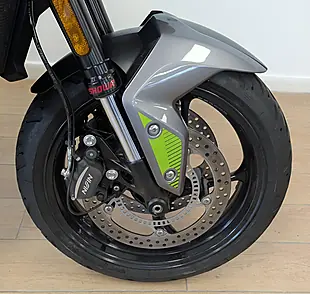 Used 2025 Triumph Tiger Sport 660 Adventure Green - Interior and Exterior details 7