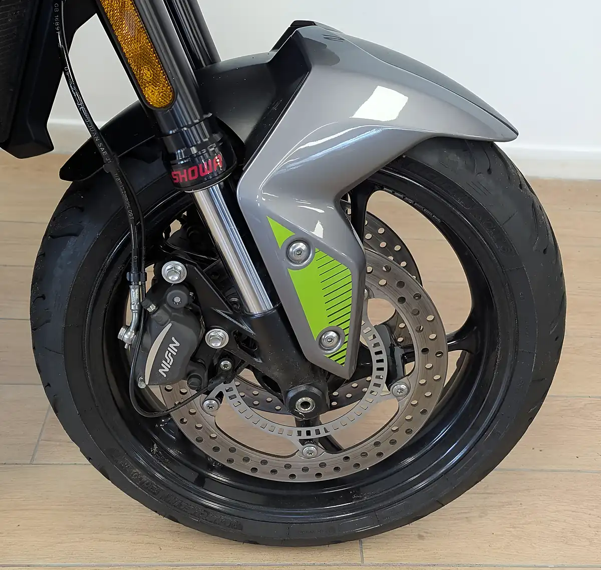 Used 2025 Triumph Tiger Sport 660 Adventure Green - Interior and Exterior details 7