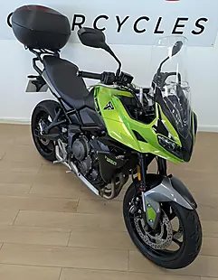 Used 2025 Triumph Tiger Sport 660 Adventure Green - Interior and Exterior details 9