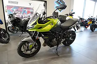 Used 2025 Triumph Tiger Sport 660 Green Metallic - Interior and Exterior details 6