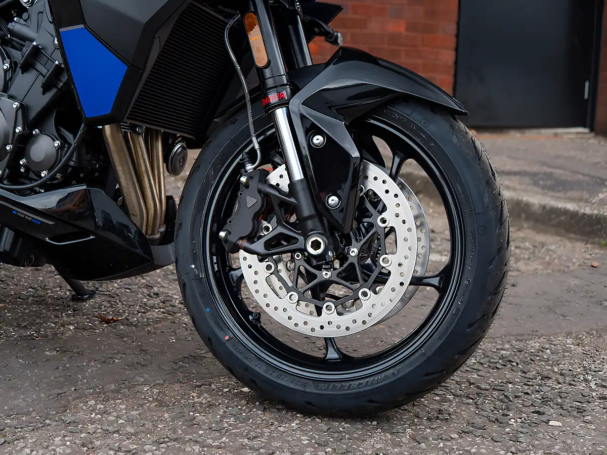Used 2025 Triumph Tiger Sport 800 Caspian Blue / Phantom Black - Interior and Exterior details 3