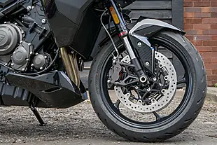 Used 2025 Triumph Tiger Sport 800 Graphite / Sapphire Black - Interior and Exterior details 9