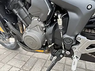 Used 2025 Triumph Tiger Sport 800 Yellow/Black - Interior and Exterior details 18