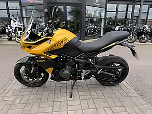Used 2025 Triumph Tiger Sport 800 Yellow/Black - Interior and Exterior details 7