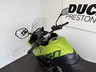 Used 2025 Triumph Tiger Sport Green - Interior and Exterior details 12