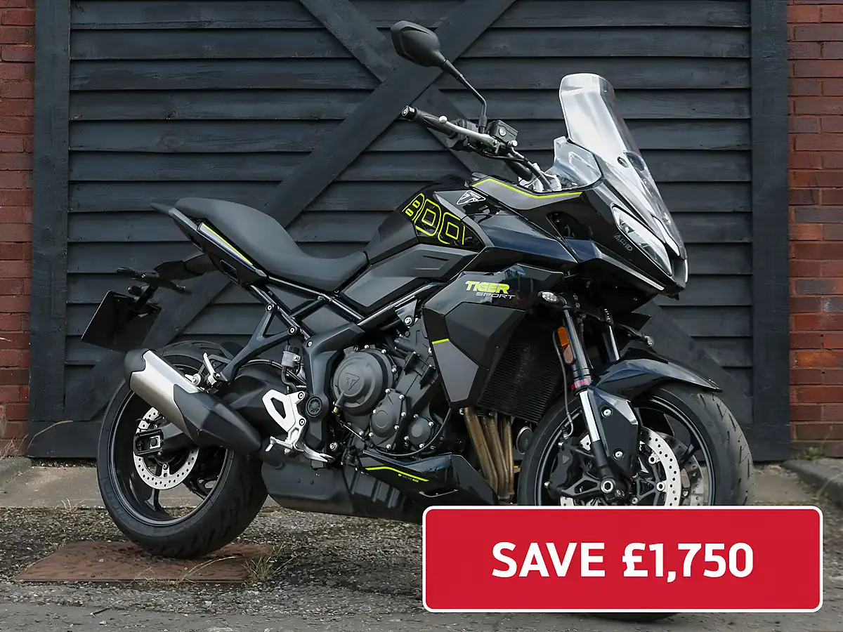 Used 2025 Triumph Tiger Sport Sapphire Black - Front View