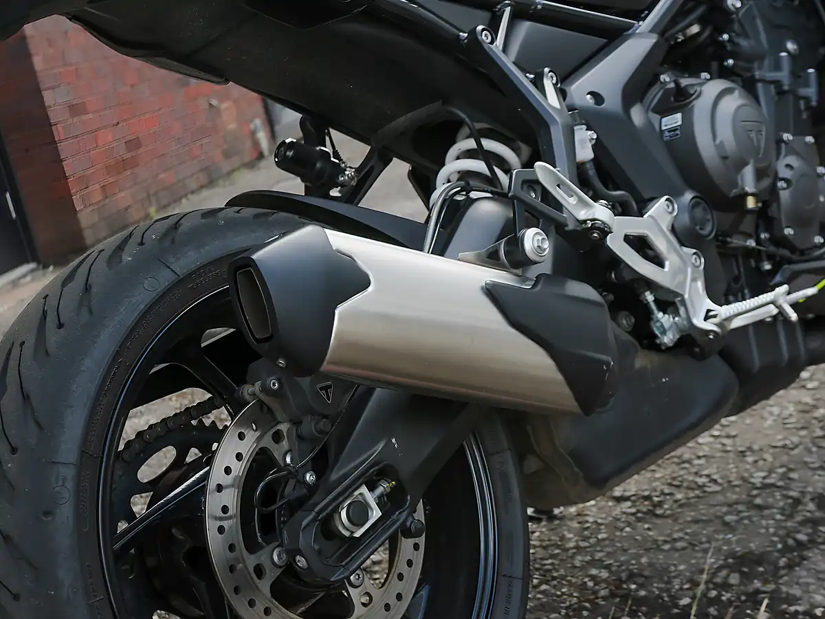 Used 2025 Triumph Tiger Sport Sapphire Black - Interior and Exterior details 16