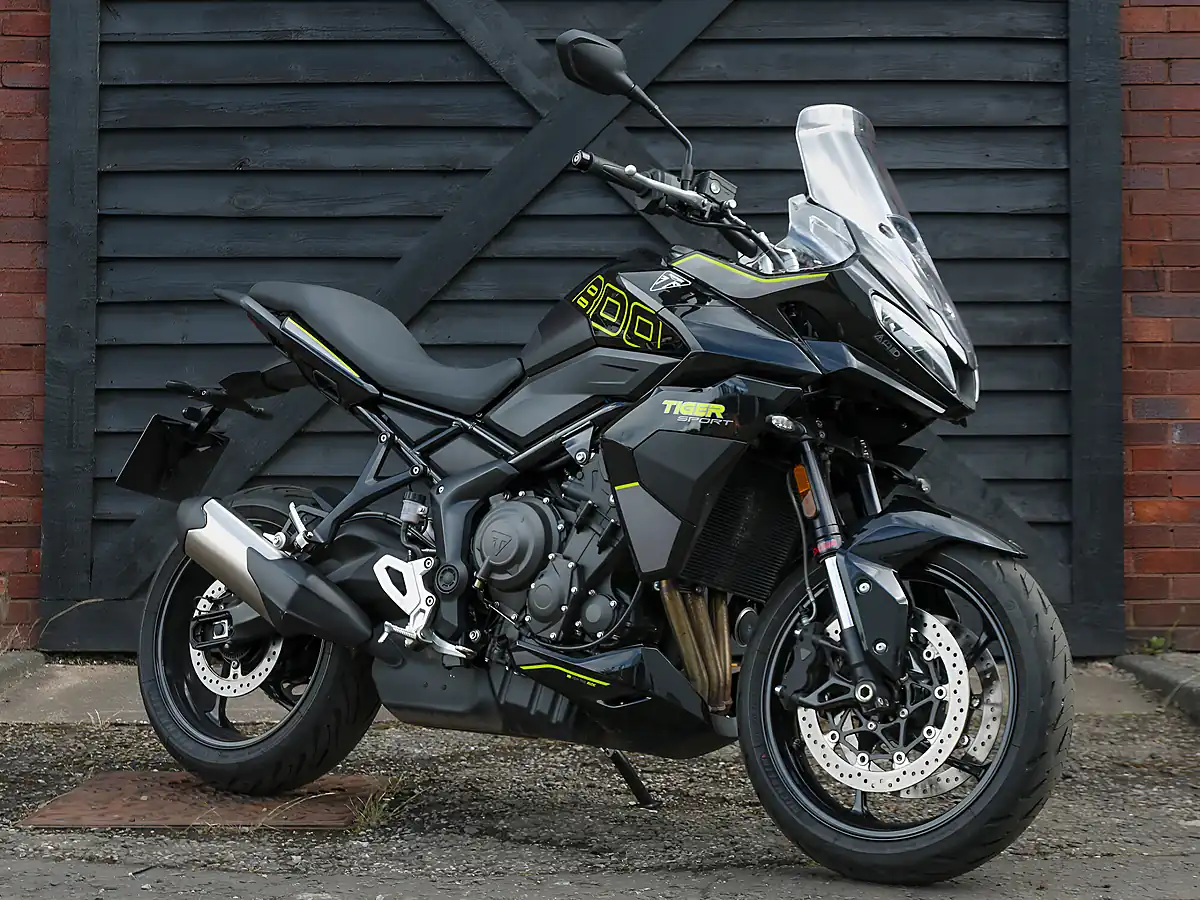 Used 2025 Triumph Tiger Sport Sapphire Black - Interior and Exterior details 4