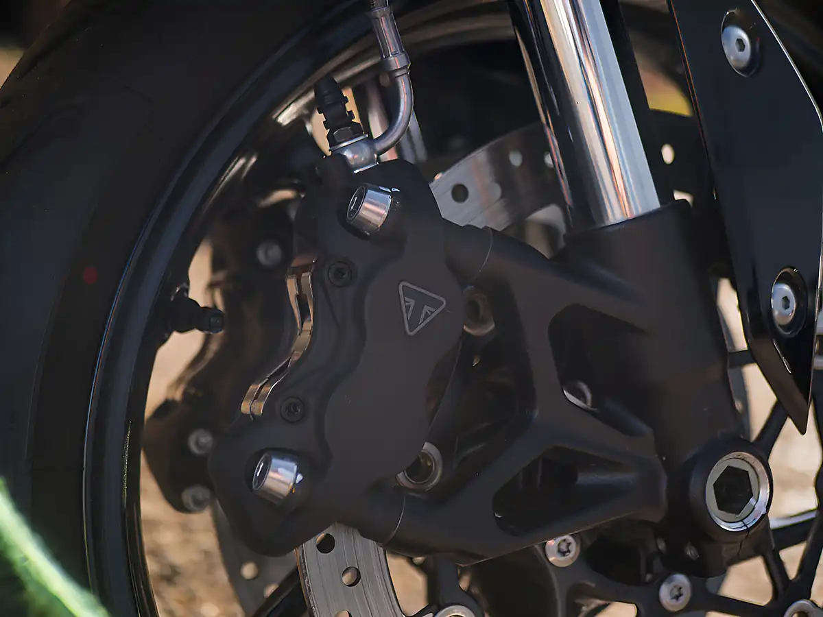 Used 2025 Triumph Tiger Sport Sapphire Black - Interior and Exterior details 11