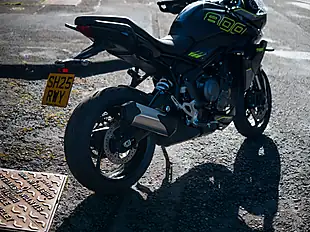 Used 2025 Triumph Tiger Sport Sapphire Black - Interior and Exterior details 14
