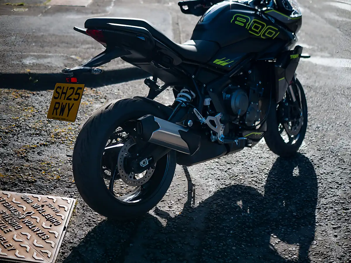 Used 2025 Triumph Tiger Sport Sapphire Black - Interior and Exterior details 14