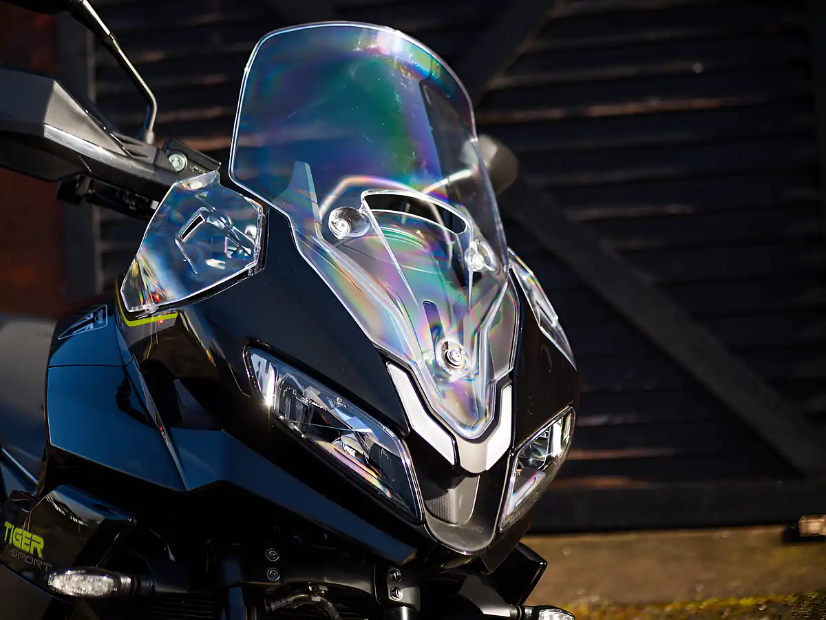 Used 2025 Triumph Tiger Sport Sapphire Black - Interior and Exterior details 3