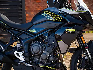 Used 2025 Triumph Tiger Sport Sapphire Black - Interior and Exterior details 7