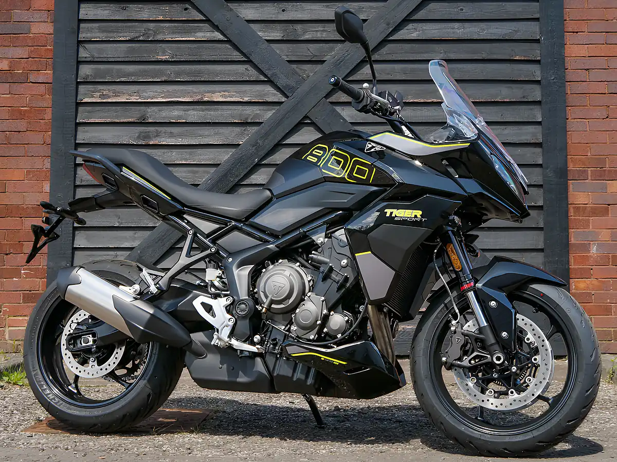 Used 2025 Triumph Tiger Sport Sapphire Black - Front View