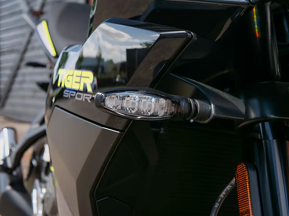 Used 2025 Triumph Tiger Sport Sapphire Black - Interior and Exterior details 11