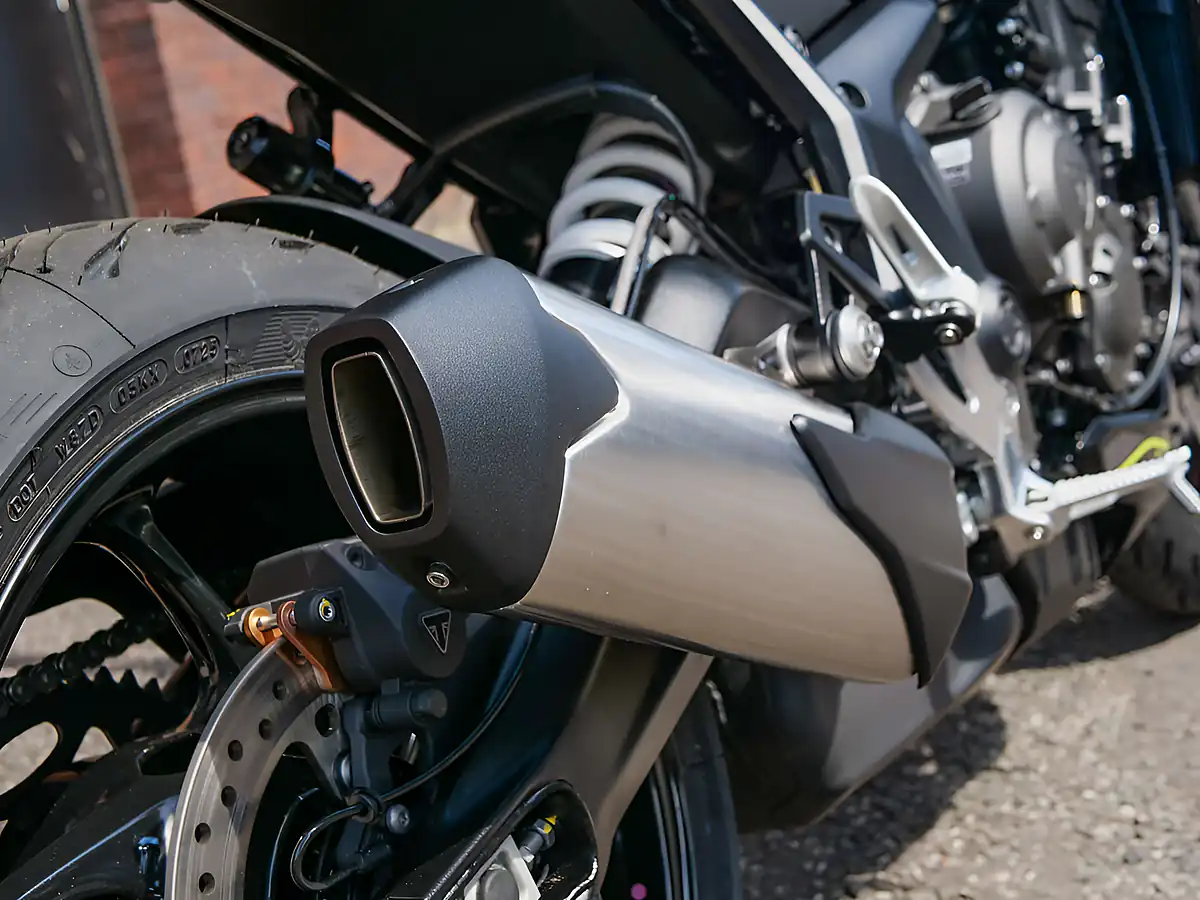 Used 2025 Triumph Tiger Sport Sapphire Black - Interior and Exterior details 16