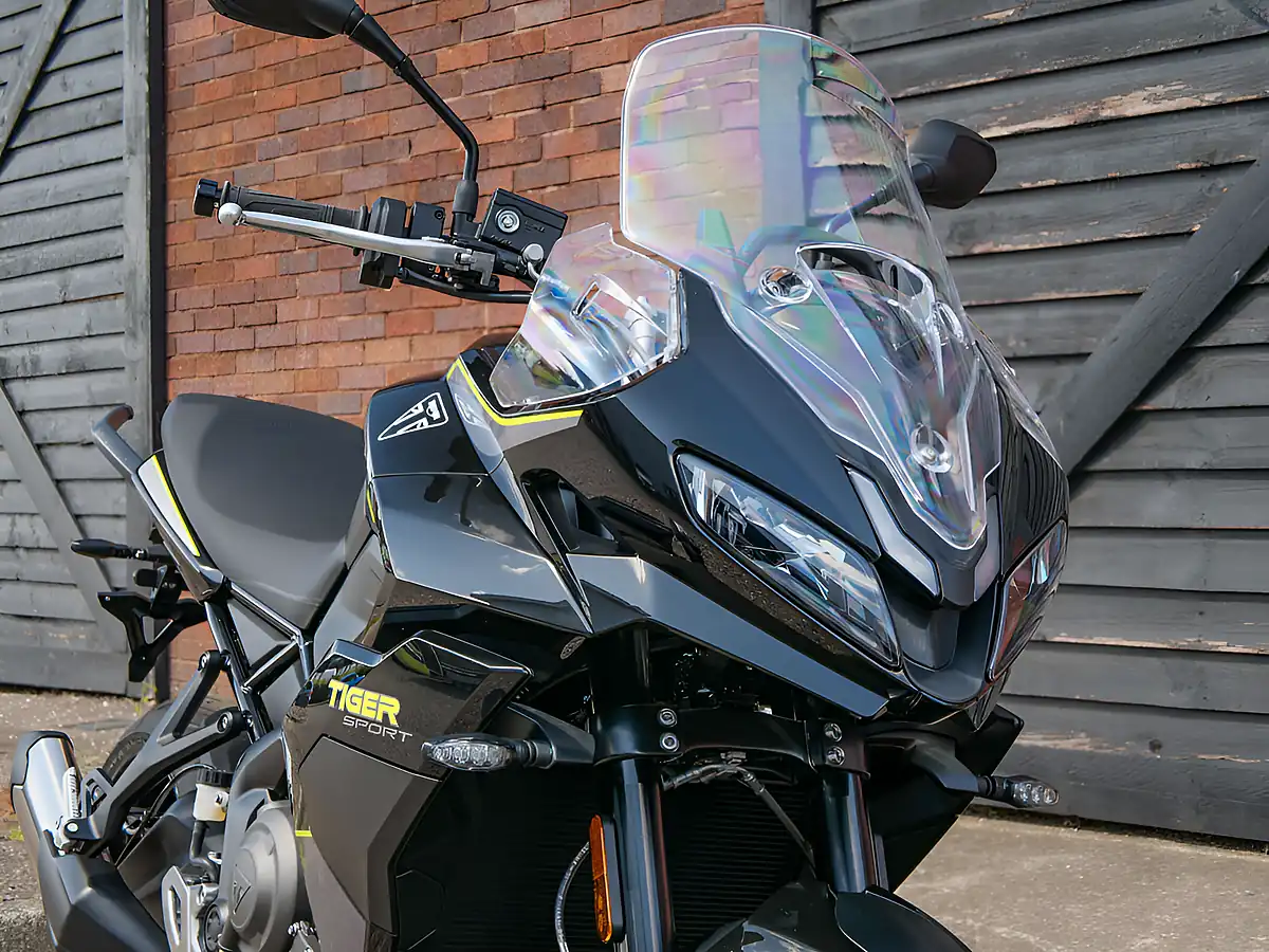 Used 2025 Triumph Tiger Sport Sapphire Black - Interior and Exterior details 3