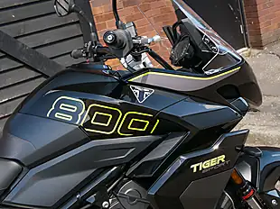 Used 2025 Triumph Tiger Sport Sapphire Black - Interior and Exterior details 5