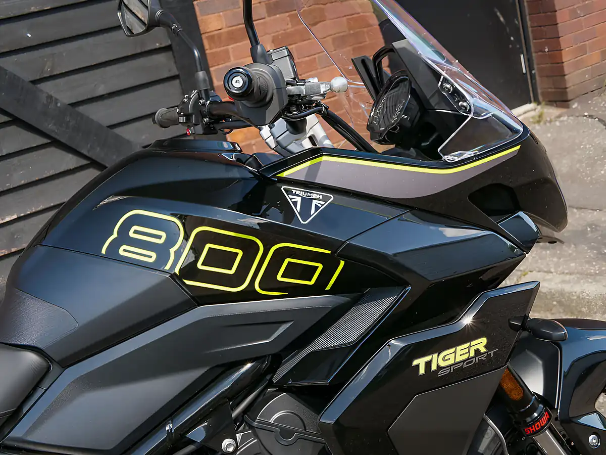 Used 2025 Triumph Tiger Sport Sapphire Black - Interior and Exterior details 5
