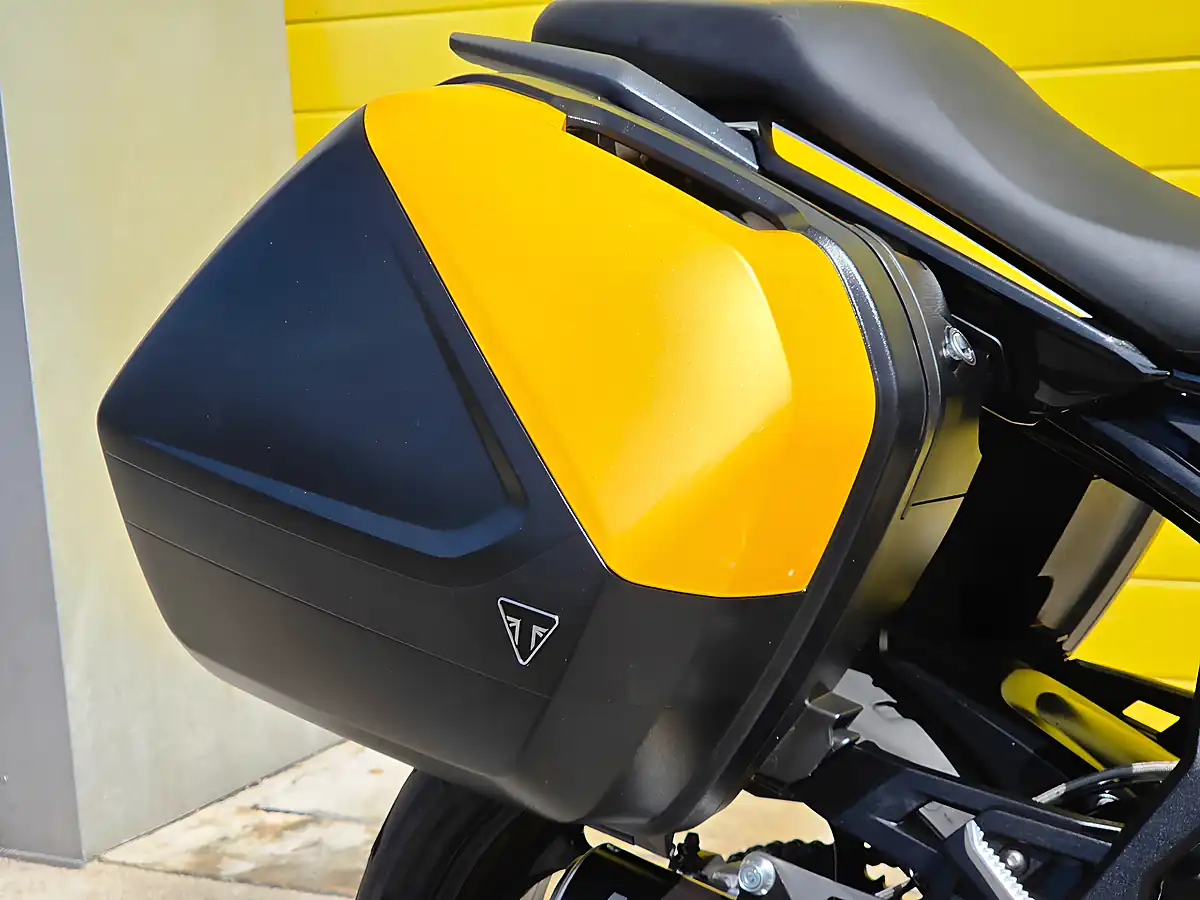 Used 2025 Triumph Tiger Sport Yellow - Interior and Exterior details 11