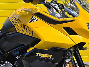 Used 2025 Triumph Tiger Sport Yellow - Interior and Exterior details 12