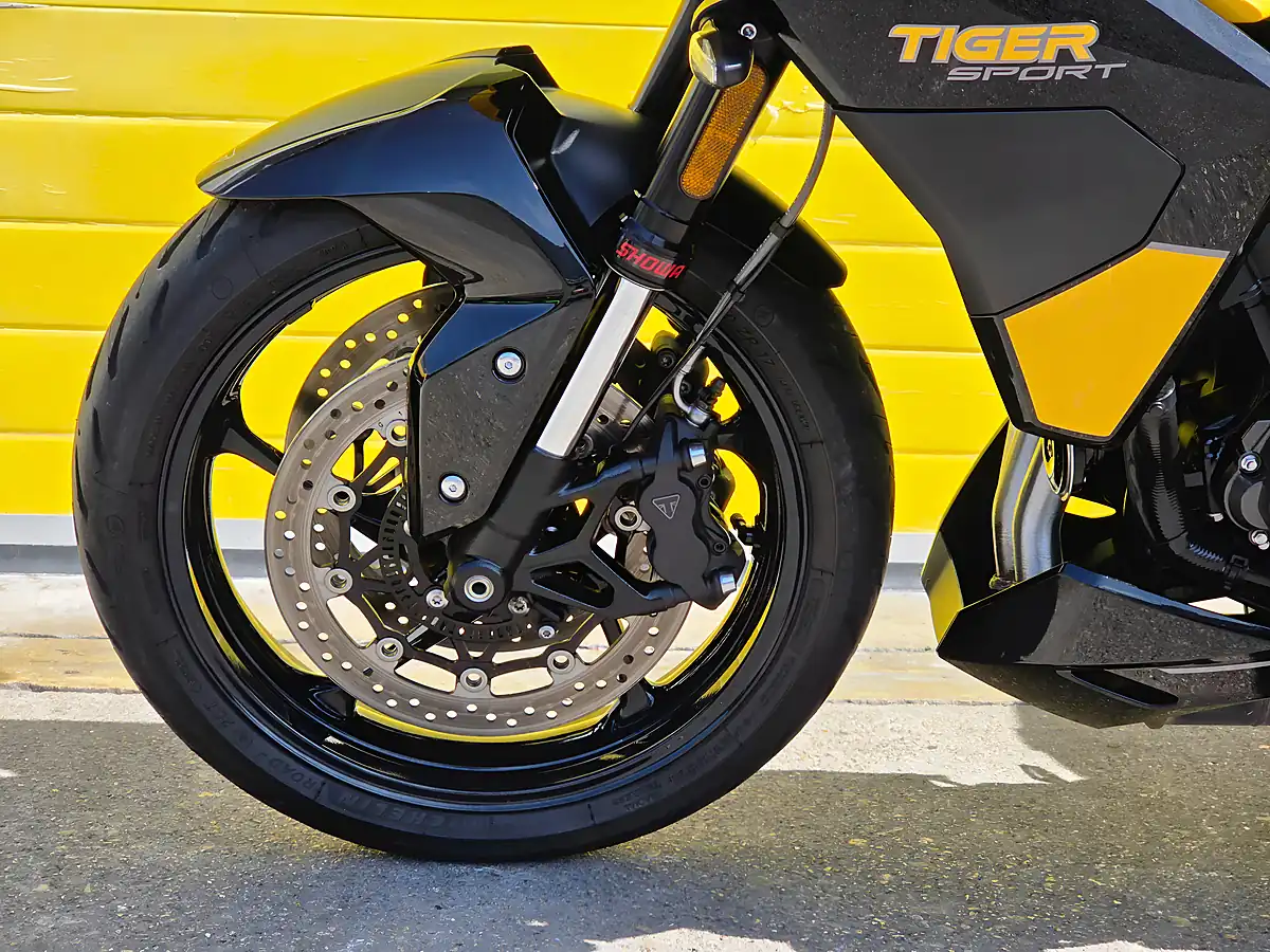 Used 2025 Triumph Tiger Sport Yellow - Interior and Exterior details 14