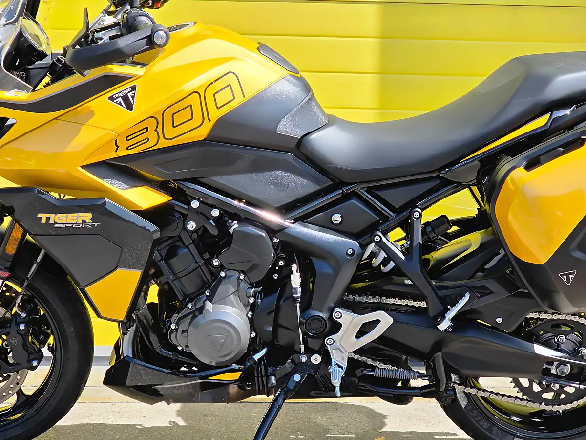Used 2025 Triumph Tiger Sport Yellow - Interior and Exterior details 15