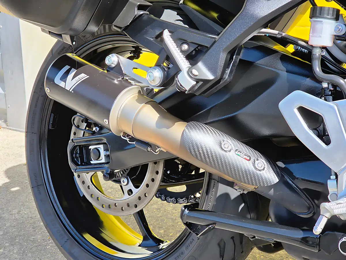 Used 2025 Triumph Tiger Sport Yellow - Interior and Exterior details 9