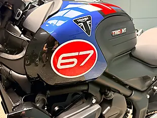 Used 2025 Triumph Trident 660 Triple Tribute Edition Black - Interior and Exterior details 18