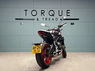 Used 2025 Triumph Trident 660 Triple Tribute Edition Black - Interior and Exterior details 4