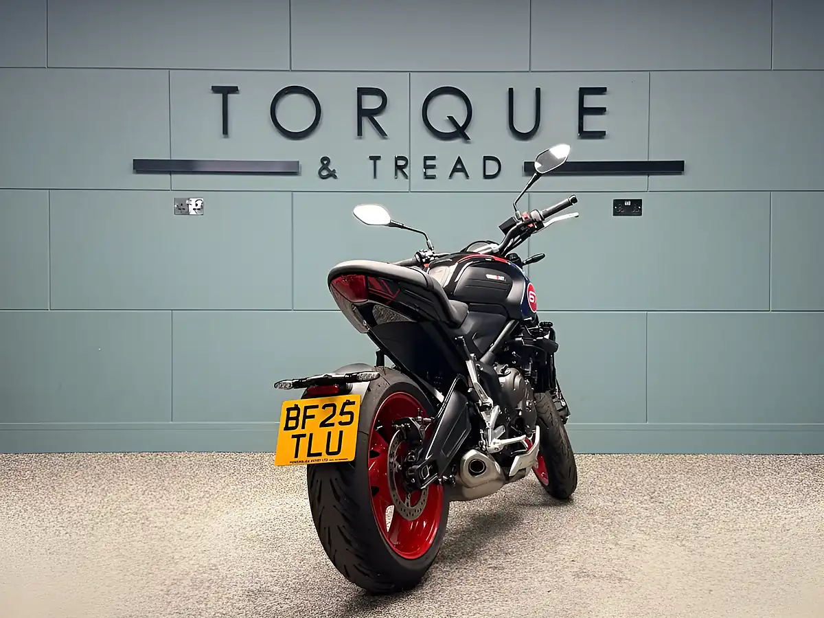 Used 2025 Triumph Trident 660 Triple Tribute Edition Black - Interior and Exterior details 4