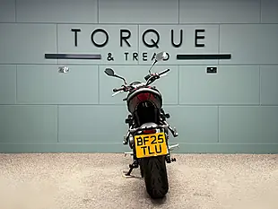 Used 2025 Triumph Trident 660 Triple Tribute Edition Black - Interior and Exterior details 5