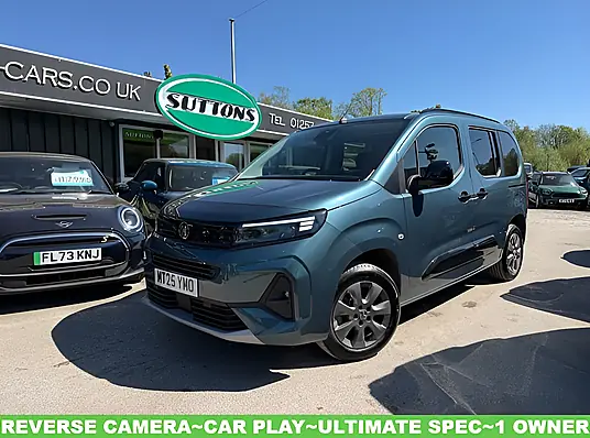 2025 Vauxhall Combo Life Electric Ultimate 52kWh