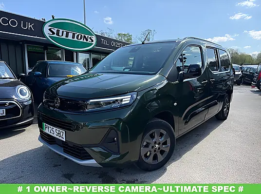 2025 Vauxhall Combo Life Electric Ultimate XL 52kWh