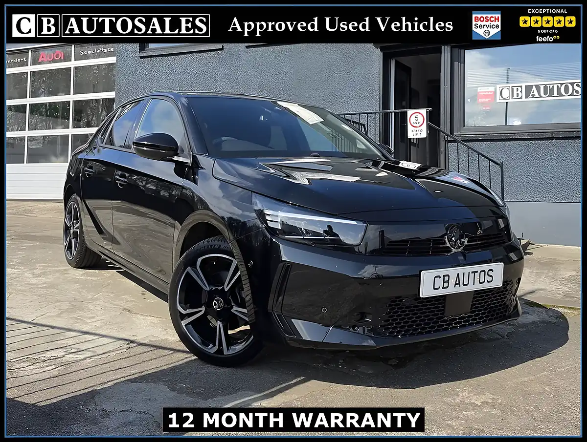 Used 2025 Vauxhall Corsa Gs Black - Front View