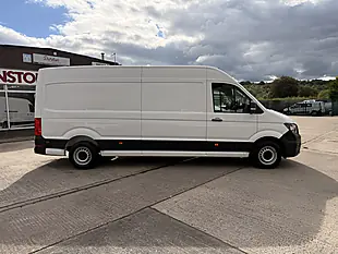 Used 2025 Volkswagen Crafter CR35 Commerce Lwb High Roof White - Interior and Exterior details 2