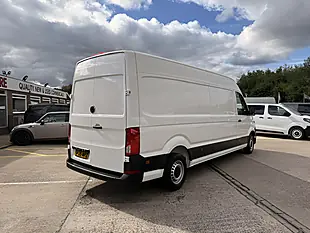Used 2025 Volkswagen Crafter CR35 Commerce Lwb High Roof White - Interior and Exterior details 3