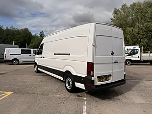 Used 2025 Volkswagen Crafter CR35 Commerce Lwb High Roof White - Interior and Exterior details 6