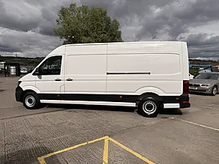 Used 2025 Volkswagen Crafter CR35 Commerce Lwb High Roof White - Interior and Exterior details 7