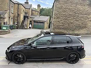 Used 2025 Volkswagen Golf R Black Edition Black - Interior and Exterior details 11