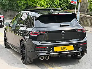 Used 2025 Volkswagen Golf R Black Edition Black - Interior and Exterior details 4